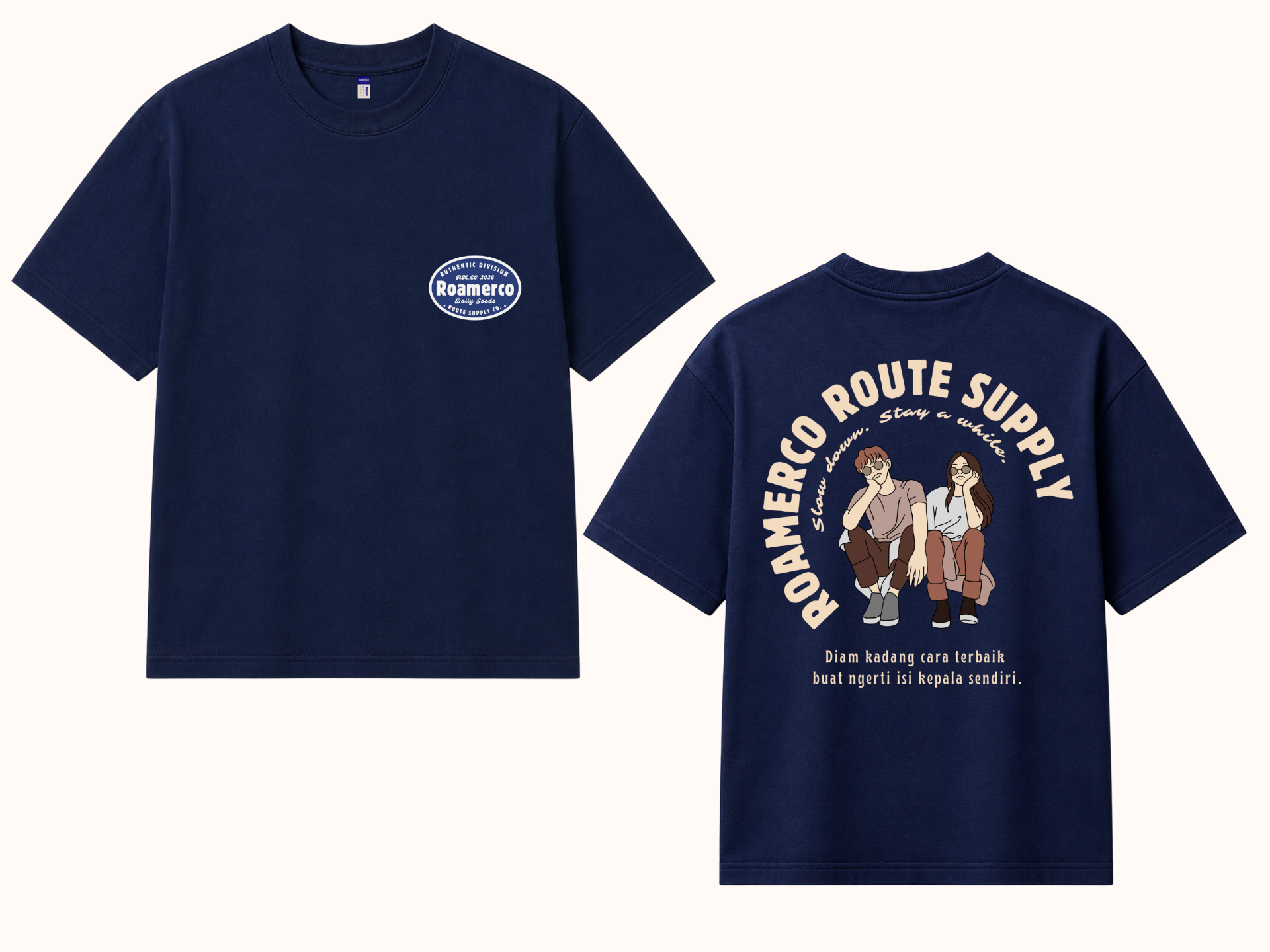 Slow Down Stay A While — front